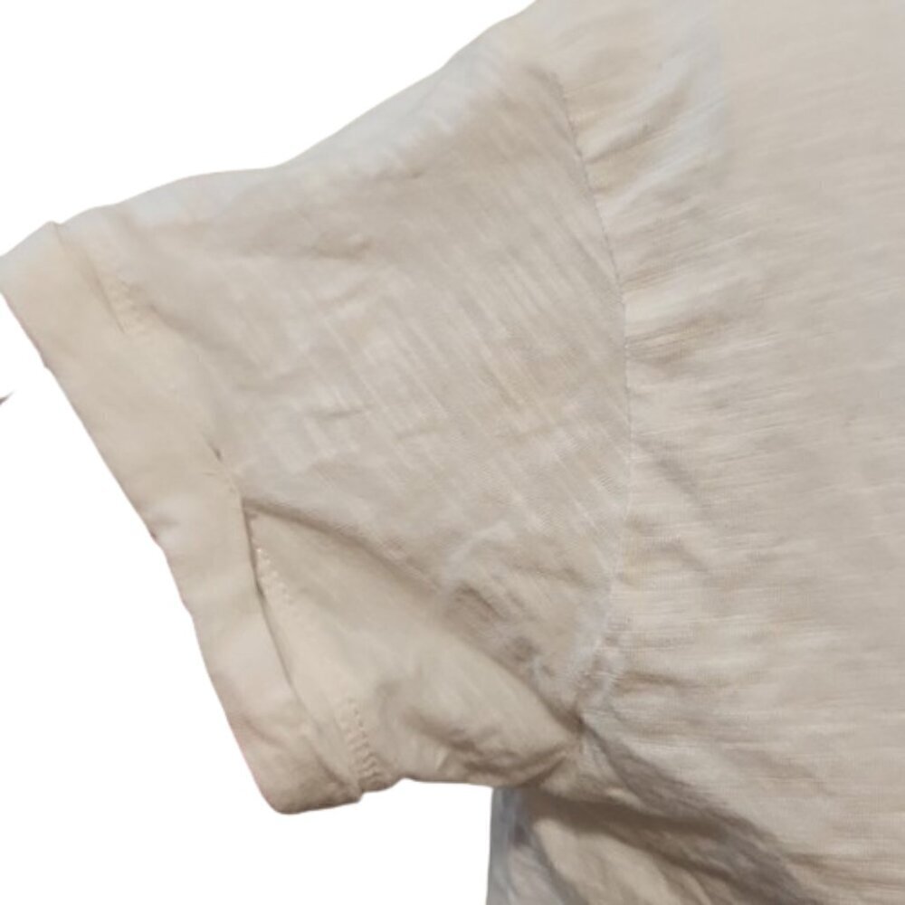 [American Rag] White Single Pocket Short Sleeve - Size L - Picture 7 of 9